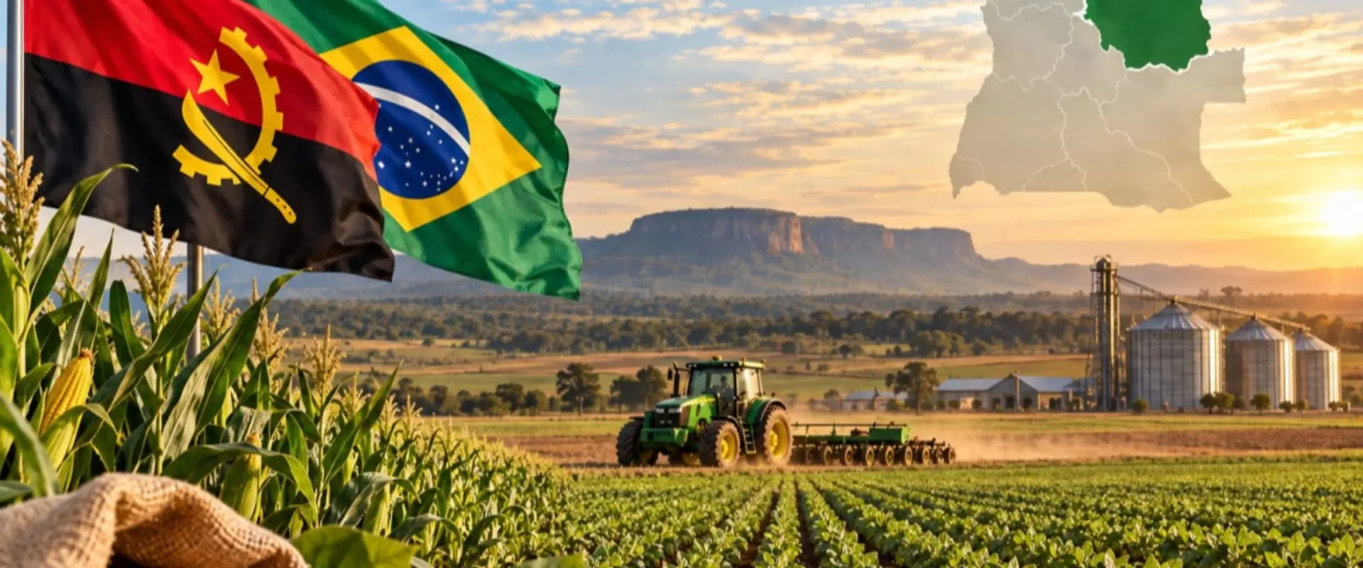 Angola e Brasil aprofundam cooperação agrícola com projecto-piloto de 20 mil hectares na Lunda Norte