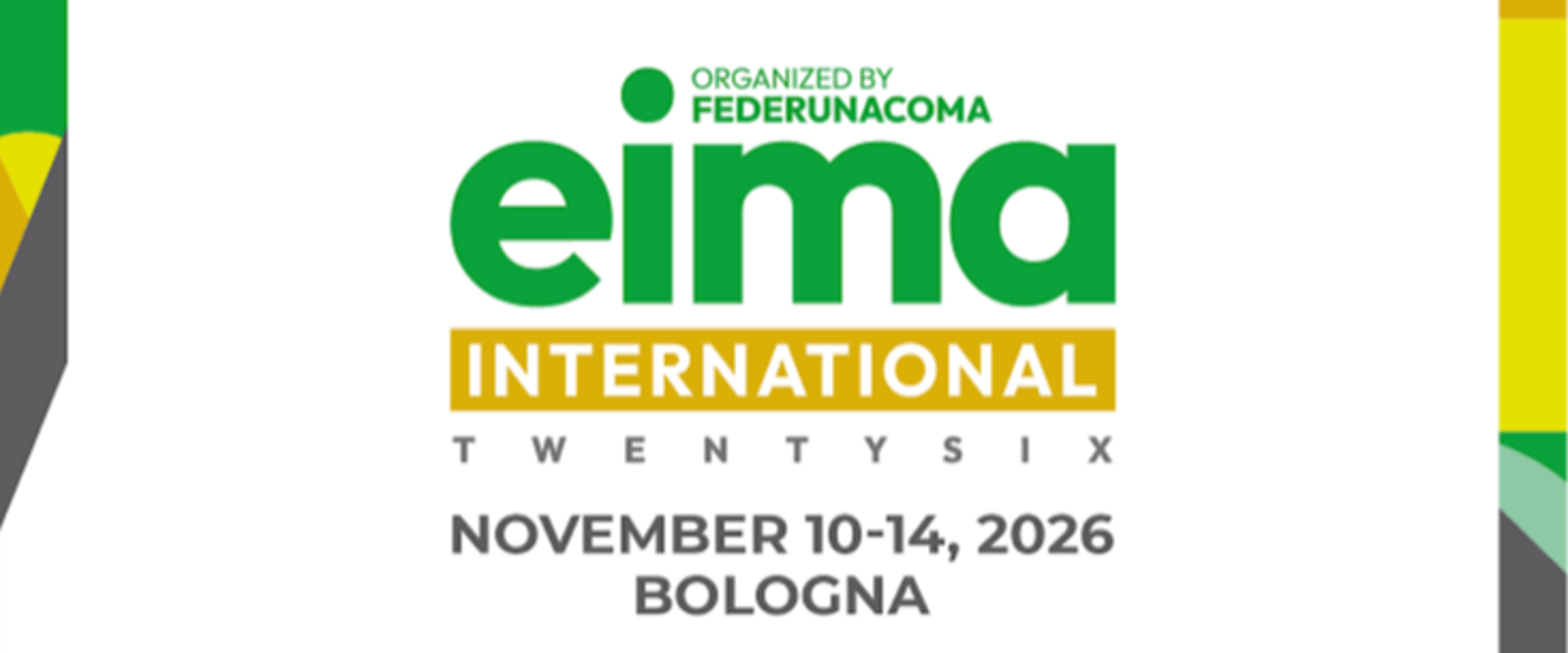EIMA International 2026 — Inovação e tecnologia para o sector agrícola