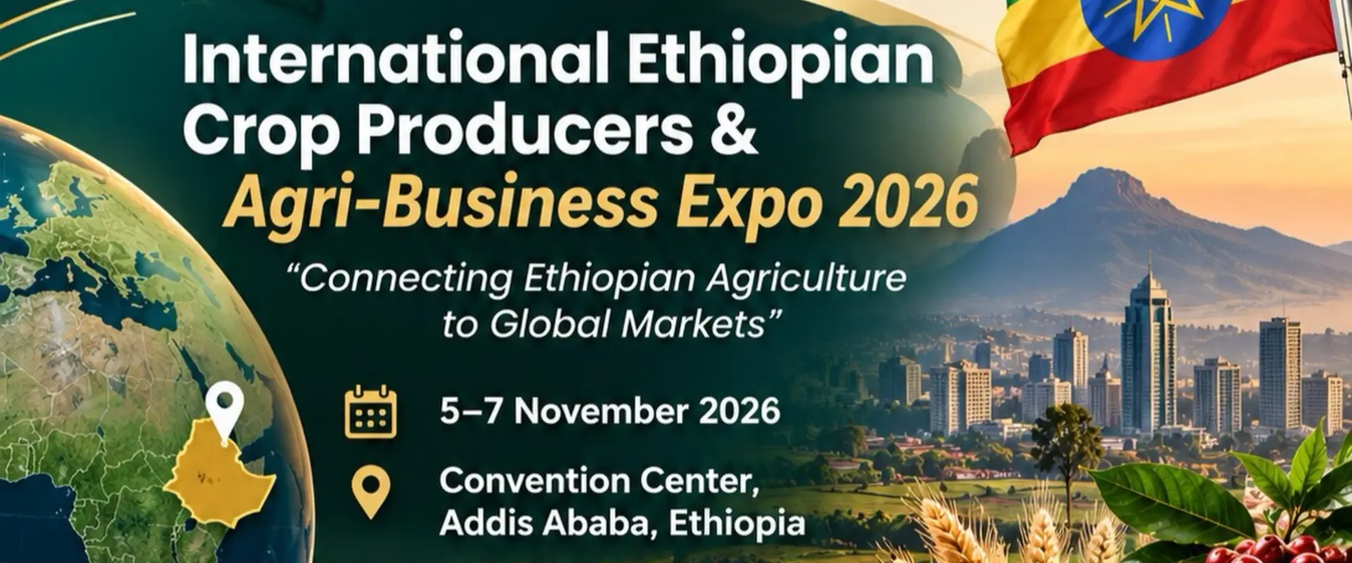 Ethiopian International Crop Producers & Agribusiness Expo 2026