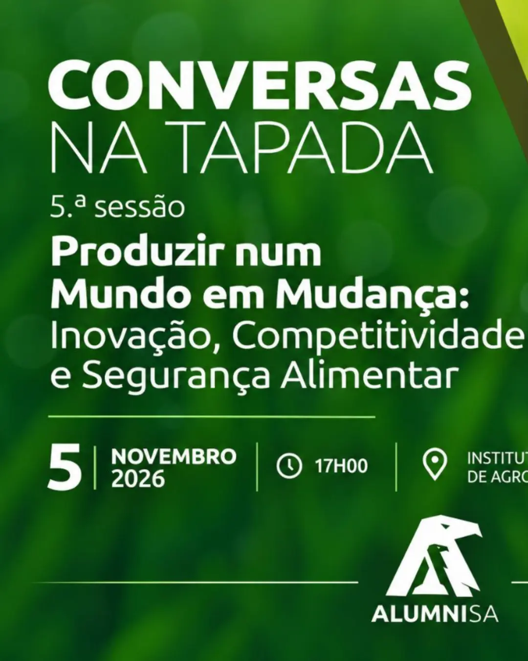 5.ª sessão das Conversas na Tapada promove diálogo e partilha de conhecimento