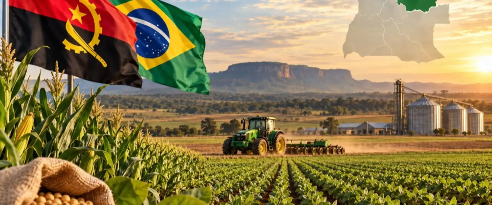 Angola e Brasil aprofundam cooperação agrícola com projecto-piloto de 20 mil hectares na Lunda Norte