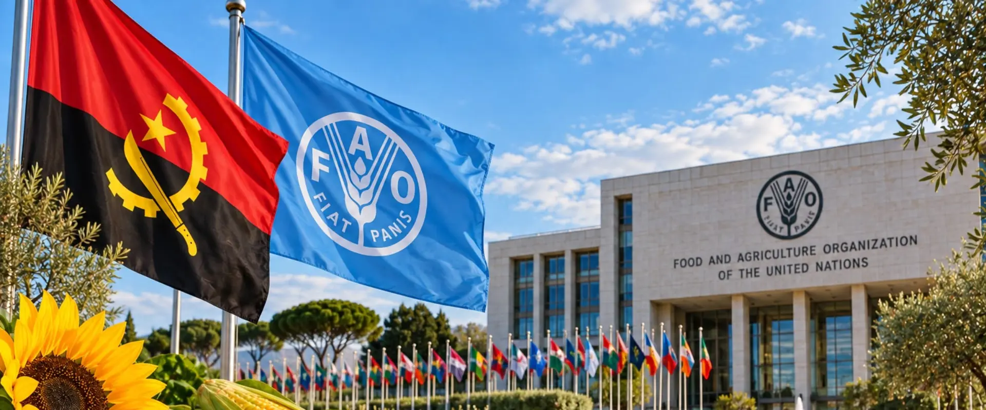 Angola apresenta oportunidades de investimento agrícola no Fórum Mundial da Alimentação